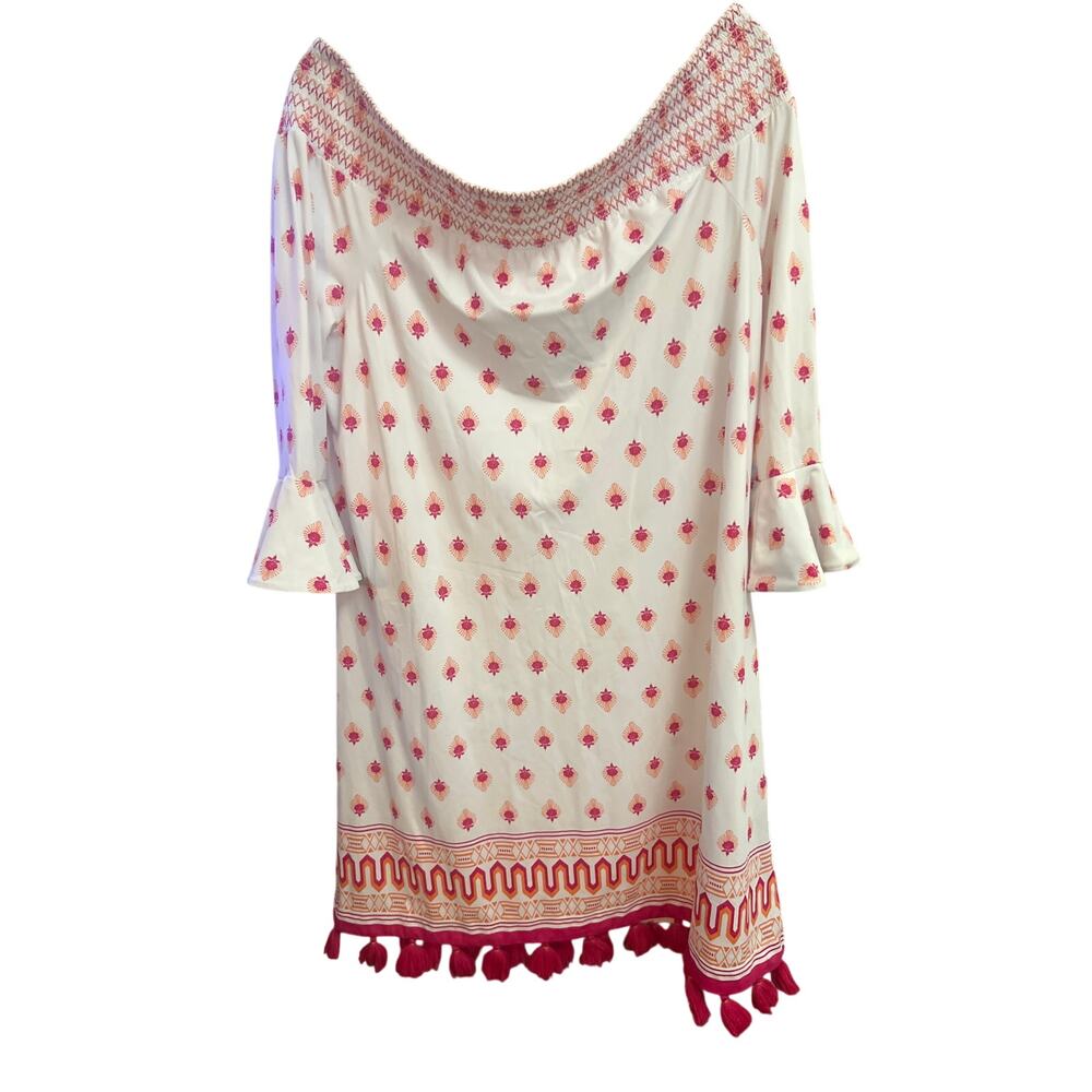 CABANA LIFE TULUM SMOCKED DRESS SIZE XL